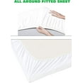thumbnail image 5 of General 1500 Premier Wrinkle & Fade Resistant Hotel Quality 4-Piece Bed Sheet Set Ultra Soft Luxurious Bed Sheet Set Includes Flat Sheet, Fitted Sheet and 2 Pillowcases, 5 of 11
