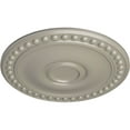 thumbnail image 3 of Ekena Millwork 19 1/8"OD x 1"P Foster Ceiling Medallion (Fits Canopies up to 5 5/8"), Hand-Painted Pearl White, 3 of 8