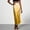Yellow women's maxi skirt a1, variant on Uscallm Women's Maxi Satin Gradient Boho Casual Flowy Long Holiday Skirt Lightweight Pleated A-Line Beach Skirt, Red XL