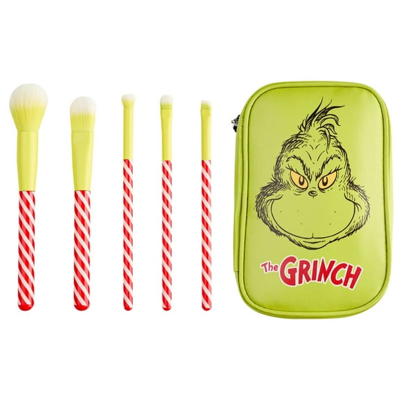 The Grinch Ensemble de Pinceaux de Maquillage pour Visage de Personnage