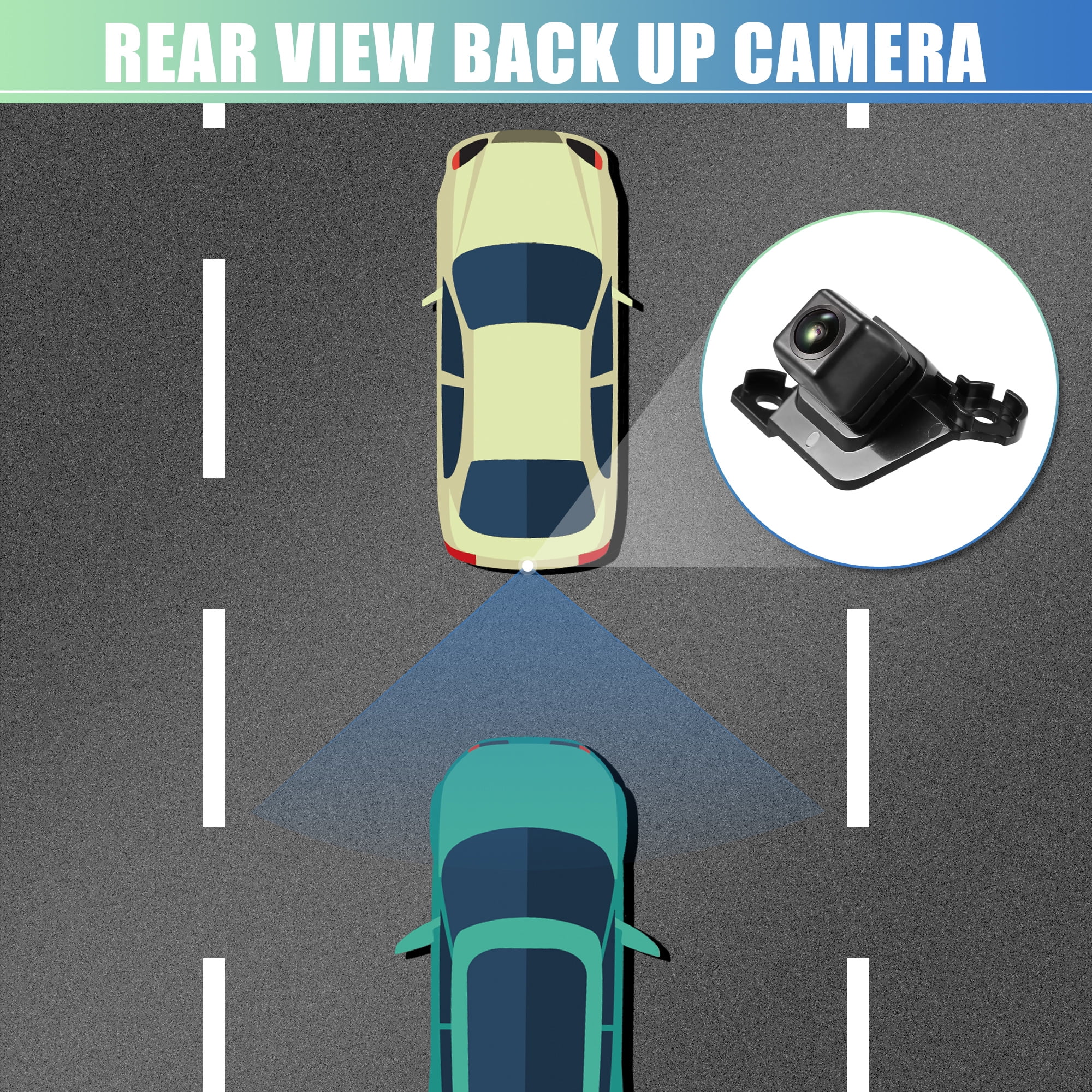 Unique Bargains Rear View Back Up Camera 86790-04021 for Toyota Tacoma 2013-2015