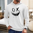 thumbnail image 1 of MKLEKYY Pull-Over pour Femmes Mode Décontractée pour Hommes, Pull à Capuche à Manches Longues avec Cordon de Serrage, 1 of 1
