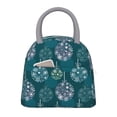 thumbnail image 1 of Balery whiter Snowflake balloons Bolsa de Almuerzo para Mujeres, Caja de Almuerzo, Bolsa de Almuerzo Pequeña Impermeable, Tote de Almuerzo Reutilizable con Gran Capacidad, 1 of 6