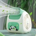 thumbnail image 3 of Dvkptbk Desktop Fan Cute Pattern Series Desktop Fan USB Charging Strong Wind Silent Office Dormitory Turbine Desktop Fan Fans, 3 of 9