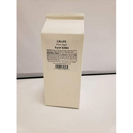 Benchmark USA 82004 Cotton Candy Floss, 3.25 lb, Purple Grape