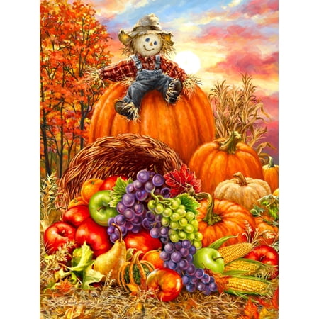 Harvest Cornucopia 500 Piece Jigsaw Puzzle
