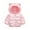 Pink, variant on Aoochasliy Coats for Girls Boys Casual Toddler Kids Baby Trendy Cute Solid Color Colorful Windproof Padded Clothes Jacket Hooded Coat