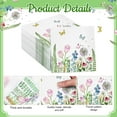 thumbnail image 3 of 200 Pack Floral Paper Napkins 3 Ply Disposable Watercolor Flower Napkins Floral Decorative Guest Towels for Summer Wedding Bridal Shower Birthday Party Supplies (6.5 x 6.5 Inch), 3 of 13