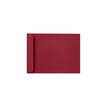 LUXPaper 10 x 13 Open End Envelopes, Garnet Red, 500/Pack
