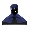 thumbnail image 1 of segolike Welding Hood Protective Denim Reusable Wear Resistant Neck Protection Welder Cap Full Head Cover for Cutting Sanding Spraying Style B, 1 of 9