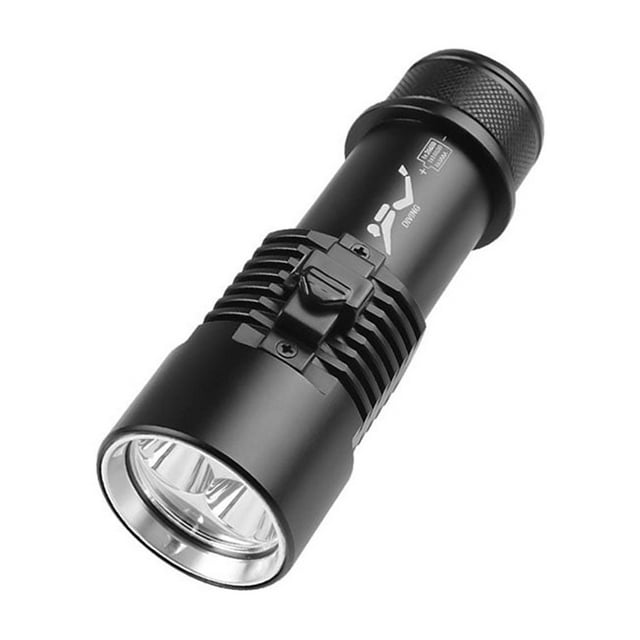 Greeniant Linterna, luz sumergible, interruptor magnético, foco de aleación de aluminio, lámpara de emergencia para exploración de aguas profundas de Estufas de camping Luz blanca Greeniant OD029722-01