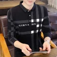 thumbnail image 5 of Polos de manga larga para hombre, jersey coreano de otoño de alta calidad, talla XL, divertidos, Y2k, talla S, sudaderas elásticas de una pieza para hombre, 5 of 5