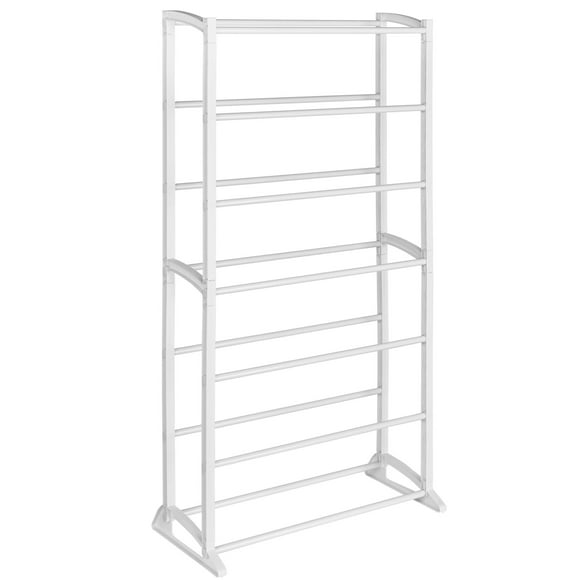 SortWise 7 Tier Shoe Rack Storage Shoe Shelf Organizer, Max hold up 35 pairs of shoes, Overall size of 20.3"W x 9.5"D x 37.4"H