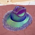 thumbnail image 6 of Western Cowboy Hat Decor Holographic Cowgirl Hats for Bride Bridesmaid Girls, 6 of 8