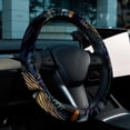 thumbnail image 6 of Owl Printed 14.5 Inch PVC Leather Car Wheel Covers Steering Wheel Cover Auto Accessories, 6 of 6