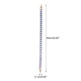 thumbnail image 2 of Unique Bargains 1 Pc Colorful Handbag Chain Strap 23.62" Dark Blue Purple Acrylic, 2 of 5