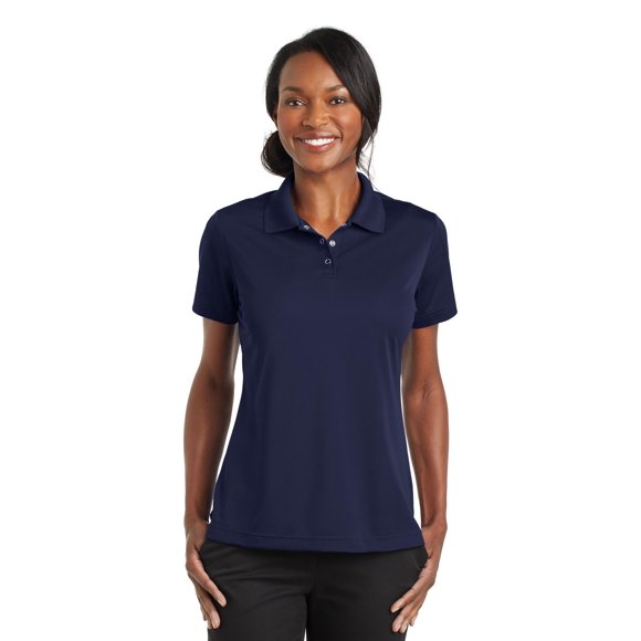 CornerStone Ladies Micropique Gripper Polo XS True Navy Piedra angular CS422