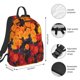 thumbnail image 2 of Balery Marigold Flowers In Different Colors Mochila ligera para hombre y mujer: duradera e impermeable, ideal para la escuela, el trabajo, viajes y uso diario., 2 of 7