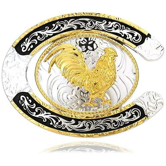 Vintage Celtic Knot Belt Buckle for Men Simple Cowboy Belt Buckle