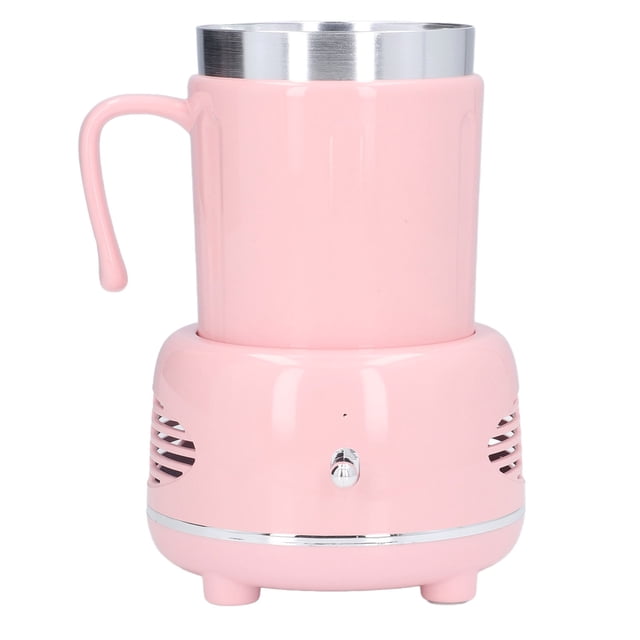 Cooler Warmer Cup, Nonslip Pads Coffee Mug Warmer For Coffee Pink