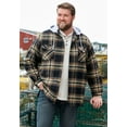 thumbnail image 2 of Boulder Creek Men's Big & Tall Removable Hood Shirt Jacket, 2 of 2