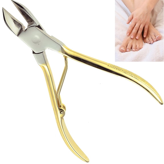 Gold Plated Toenail Clipper - 15mm Blade