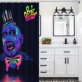 thumbnail image 6 of Captain Spaulding Shower Curtain, Bath Curtain Bathroom Home Decor Waterproof Polyester for Bathroom with 12 Hooks 46.85x70.87Inch（119x180cm）, 6 of 8