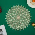 thumbnail image 5 of FYTPOV Vintage Placemats Washable, Flowers Hollow Out Placemats for Kitchen and Dining, Valentines Day Decorations, Christmas Placemats for Party Home Decor, Table Decor, 5 of 6