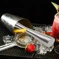 thumbnail image 4 of OULII Silver Bartending Tools Stainless Steel Utensils Silver 1Pcs, 4 of 8