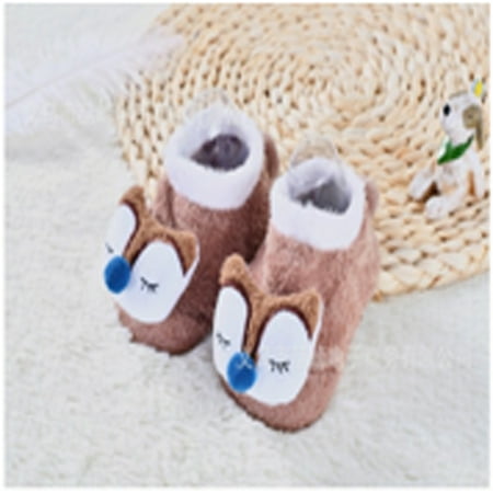 

Herdignity Newborn Baby Floor Socks Anti Slip Cartoon Cute Animals Slipper Floor Boots Casual Warm Socks