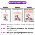thumbnail image 5 of Vintage Patriotic Border Collie 4th of July Independence Memorial Day Cozy Fleece Blanket Borders Dog Lovers Gifts Idea Warm Soft Throw Blanket - 01006, 5 of 5