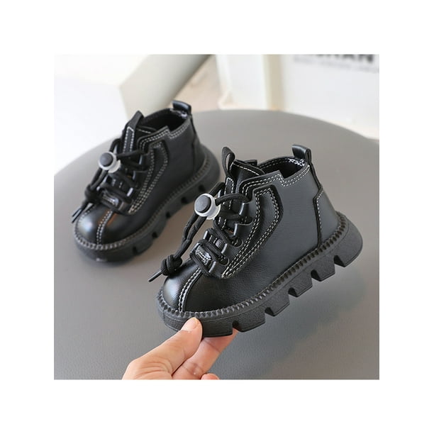 bottines courtes plates