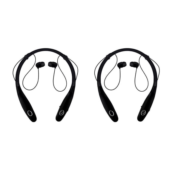 Inteprter In-ear Earbuds Wireless Earphone Fitness Supplies Sports Headphone Fine Multicolored Waterproof Workmanship Chic Negro 2Conjunto