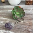 thumbnail image 2 of Crystal Joys Amethyst Point Keychain, 2 of 2