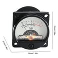 thumbnail image 2 of 6V-12V Panel VU Meter Warm Back Light Recording 500UA VU Meter Audio Level Amp, 2 of 5