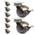 thumbnail image 1 of COOPHYA 8pcs Furniture Wheel Assorted Color Copper Brake Function Perfect For Furniture Mobility Upgrade, 1 of 8