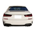 thumbnail image 2 of Ikon Motorsports Compatible with 19-24 BMW G20 Sedan 4-Door OE Style Matte Black ABS Trunk Spoiler, 2 of 7