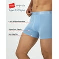 thumbnail image 2 of Hanes Originals Ultimate Men's SuperSoft Trunk Underwear, Assorted, 3-Pack XL, 2 of 10