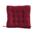 thumbnail image 2 of Isvgxsz Clearance Chair Cushion with Ties for Dining Chairs Thick Soft Seat Cushions Non Slip Corduroy Reversible Square Garden Patio Comfortable Chair Pads, 2 of 6