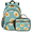 Multicolour 4, variant on Herdesigns Black and White Music Backpack with Lunch Box Musical Notes Lightweight Large Travel Work Laptop Backpacks Set Casual Daypacks
