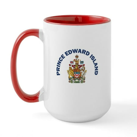 

CafePress - Prince Edward Island Coat Of Large Mug - 15 oz Ceramic Large Mug