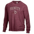 thumbnail image 2 of Men's Heathered Maroon Trinity Tigers The Champ Tri-Blend Pullover Sweatshirt, 2 of 3
