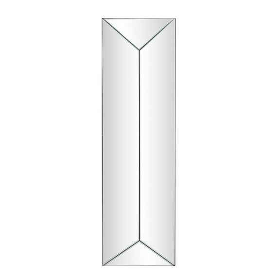 Tyler Dillon Frameless Rectangular Beveled Mirror Panel 12"W x 40"H