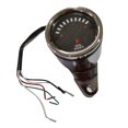 thumbnail image 1 of Indicador de nivel de eléctrico de motocicleta universal de 2,56 pulgadas 12 V (cromo, 1 of 6
