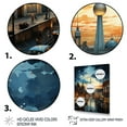 thumbnail image 3 of Designart "Skyline In Germany Berlin wall decor I" Germany Wall Decor, 3 of 5