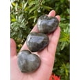 thumbnail image 6 of Labradorite Gemstone Hearts, Polished Labradorite Puffy Hearts, Labradorite Palm Stone, Labradorite Heart (1 Heart), 6 of 9