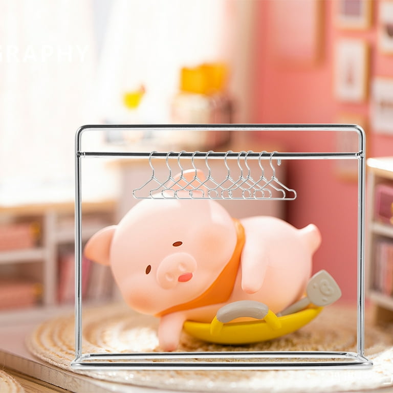 Models Toddler Hangers Hangers Non Slip My Life Doll Accessories Mini Hanger Clothing Iron Child Baby