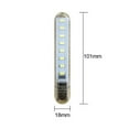 thumbnail image 5 of 4Pcs Small Book Lamp LED Eye Protective LED Reading Light Mini Night Light, 5 of 7