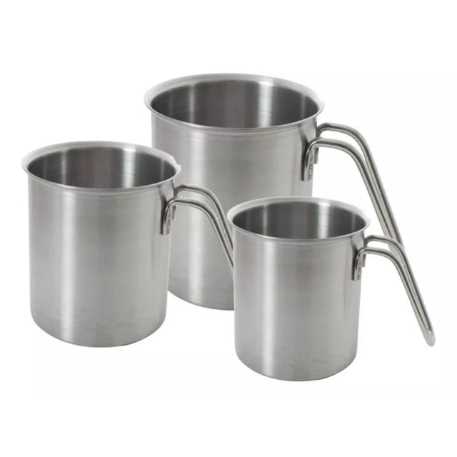 Moven Juego De Pocillos De Acero Inoxidable 2, 1.5 Y 1 Litro