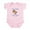 Petal Pink, variant on CafePress - PONY Infant Bodysuit - Baby Light Bodysuit, Size Newborn - 24 Months